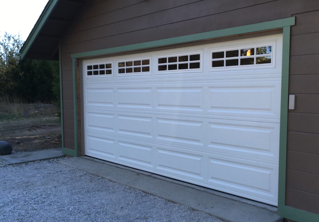 traditional garage door